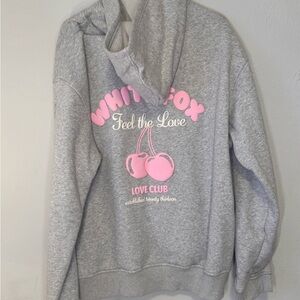 Gray Whitefox Hooded Sweatshirt